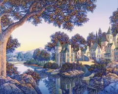 Jim Buckels, Hotel De L'Ecluse, Serigraph