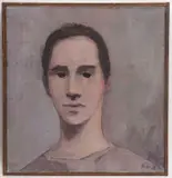 Bev Rowe, Domenique, Oil on canvas