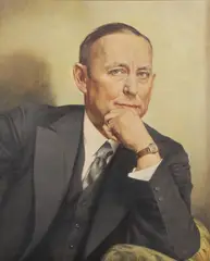 Portrait of a Man in Three-Piece Suit by German School, Oil on canvas board, offered Dec 2025