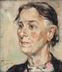 Anneke Palderman, Bust Portrait of a Woman, Oil on canvas