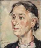 Anneke Palderman, Bust Portrait of a Woman, Oil on canvas