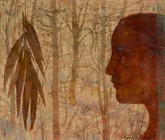 Victoria Crowe, YEAR TURNING, oil on board
