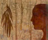 Victoria Crowe, YEAR TURNING, oil on board