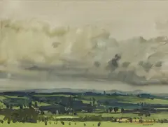 James Morrison, TOWARDS ST. CYRUS, 1978, oil on board