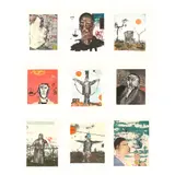 Jock McFadyen, CANAL: SPAZO, SPUD & SPIGOT, 1991, each print signed