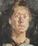 Tai-Shan Schierenberg, THE ARTIST'S WIFE, Oil on canvas
