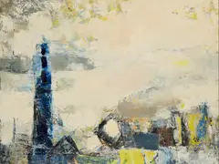 Lillian Neilson, WALLACE MONUMENT NO.5, oil on canvas laid on board