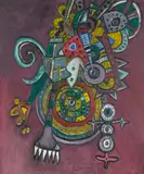 Alan Davie, GOLDSEEKER'S DREAM (OPUS O.2312)