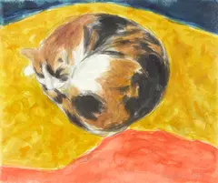 John Houston, COCO, 1980, watercolour