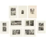 Eduardo Paolozzi, CLOUD ATOMIC LABORATORY, 1971, each etching signed