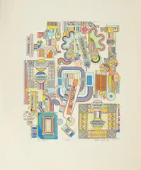 Eduardo Paolozzi, UNTITLED, 1984, Screenprint, A/P