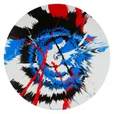 BEAUTIFUL, ABSOLUTELY FRESH, TRULY WONDERFUL, INCONCEIVABLY DREAR, STILL DISTANT, BRIGHT AND GLORIOUS GYRATION PAINTING, FROM 'THE BEAUTIFUL PAINTINGS' (H12-1-170) -2023 by Damien Hirst, Giclee print on poly-cotton artist canvas mounted on a birch plywood stretcher, published by HENI Editions, offered Jan 2026