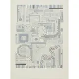 Eduardo Paolozzi, UNTITLED (GREY), 1974, Screenprint, Artist's Proof