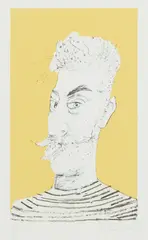 UNTITLED (SELF) by John Byrne, 2020, Screenprint, 4/10, sold Jan 2026