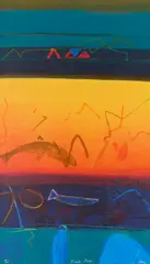 Dame Barbara Rae, FISH POOL, 2010, Screenprint, 81/125