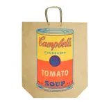Andy Warhol, CAMPBELL'S SOUP CAN (TOMATO) SHOPPING BAG, Screenprint on paper shopping bag, executed in 1966, from the edition of unknown size, published by the Institute of Contemporary Art, Boston