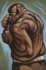 Peter Howson, THE BOXER, oil on canvas