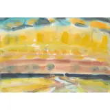 John Houston, ROAD TO THE SEA, SUMMER, 2000, watercolour on paper