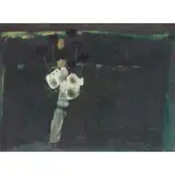 Elizabeth Blackadder, STILL LIFE WITH WHITE FLOWERS, 1966, oil on canvas