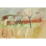 Elizabeth Blackadder, NORMANDY FARM