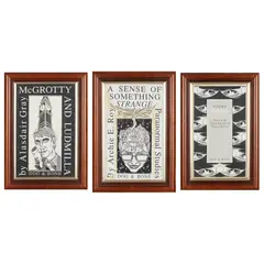 Alasdair Gray, THREE DESIGNS FOR 'DOG & BONE', Mixed media and collage (3)
