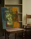 Alan Davie, UNTITLED, Oil on canvas