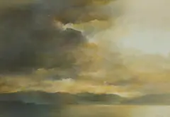 Ethel Walker, LOCH HEAD, oil on board