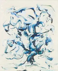 Geoff Uglow, LAPIS NO. 7, 2013, oil on board