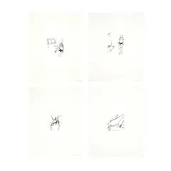 Tracey Emin, ILLUSTRATIONS FROM MEMORY - 1994/2007, each sheet signed with initials and dated in pencil to margin