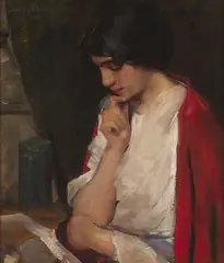 David Alison, CONTEMPLATION, oil on canvas