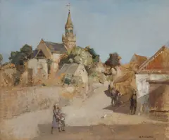 Edward Arthur Walton, CERES, FIFE, oil on canvas