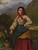 Thomas Faed, THE WATER PITCHER