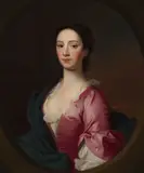 Allan Ramsay, PORTRAIT OF MARY STUART, Oil on canvas, feigned oval
