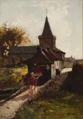 Joseph Milne, KILRENNY, oil on canvas