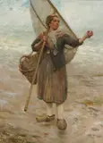 Robert McGregor, THE FISHER GIRL WITH NET