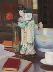 William Oliphant Hutchison, CHINA LADY, oil on canvas