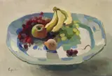 Alexander Goudie, STILL-LIFE WITH FRUIT, oil on canvas