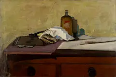 Rodrigo Moynihan, STILL LIFE, oil on canvas