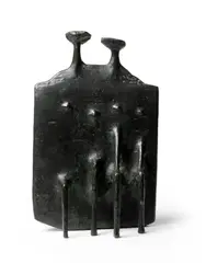 Kenneth Armitage, MODEL FOR DIARCHY (SMALL VERSION), CONCEIVED 1957, bronze with a dark green/black patina, cast by Fiorini in an edition of 6+1 in 1959