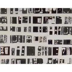 Jacqueline Groag, FOUR UNTITLED DESIGNS, collage on paper