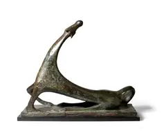 Giuseppe Campanelli, CAVALLO, 1977, patinated bronze on wooden base