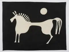 Denis Mitchell, TABLE MAT, c.1955-60, screenprint on linen