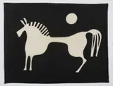 Denis Mitchell, TABLE MAT, c.1955-60, screenprint on linen