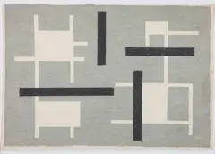 Barbara Hepworth, TABLE MAT, c.1955-60, screenprint on linen