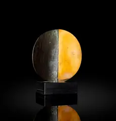 Denis Mitchell, LUXULYAN II, 1972, patinated and polished bronze on slate base