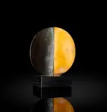 Denis Mitchell, LUXULYAN II, 1972, patinated and polished bronze on slate base