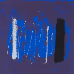 Wilhelmina Barns-Graham, WIND DANCE SERIES No. III, 2004, screenprint on Arches Velin Blanc 400gsm paper, published by Carol Robertson, Graal Press