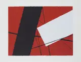 Wilhelmina Barns-Graham, CONSTRUCTION SERIES I, 2006, screenprint on Arches Velin Blanc 400gsm paper, published by Carol Robertson, Graal Press, editioned posthumously