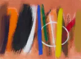 Wilhelmina Barns-Graham, GEEVOR No.1 (SCORPIO SERIES 3), 1997, acrylic on Arches paper