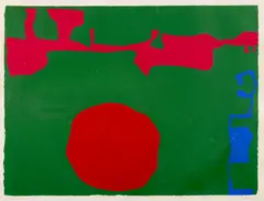 Patrick Heron, No. 11 (FROM THE JANUARY 1973 SERIES), 1973, screenprint in colours, an Artist's proof aside from the edition of 72. Printed by Kelpra Studio. Published by Waddington Graphics, London